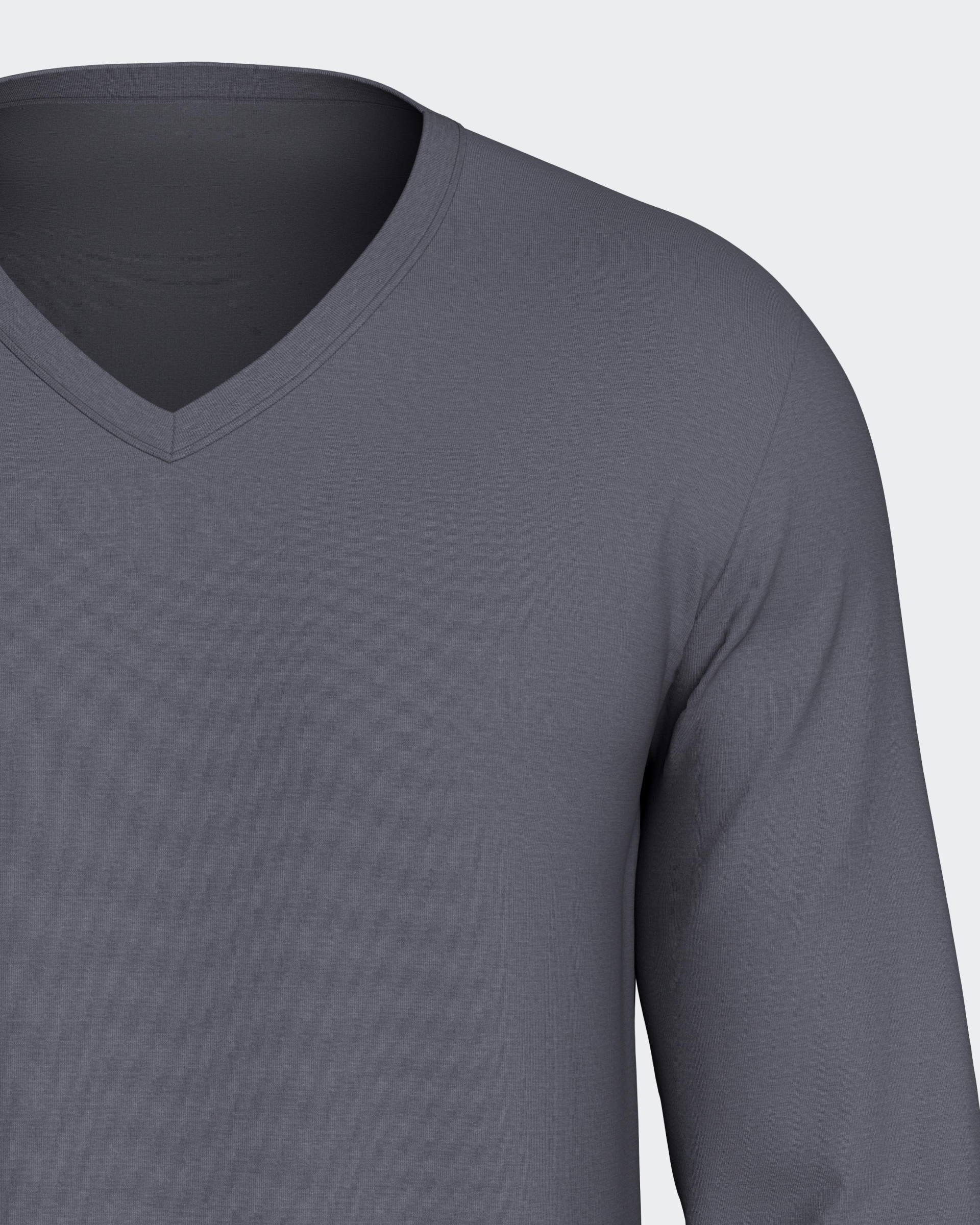 Langer Pyjama für Herren aus Lyocell-Baumwolle