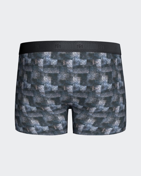 Bedruckte Boxershorts aus recyceltem Polyester