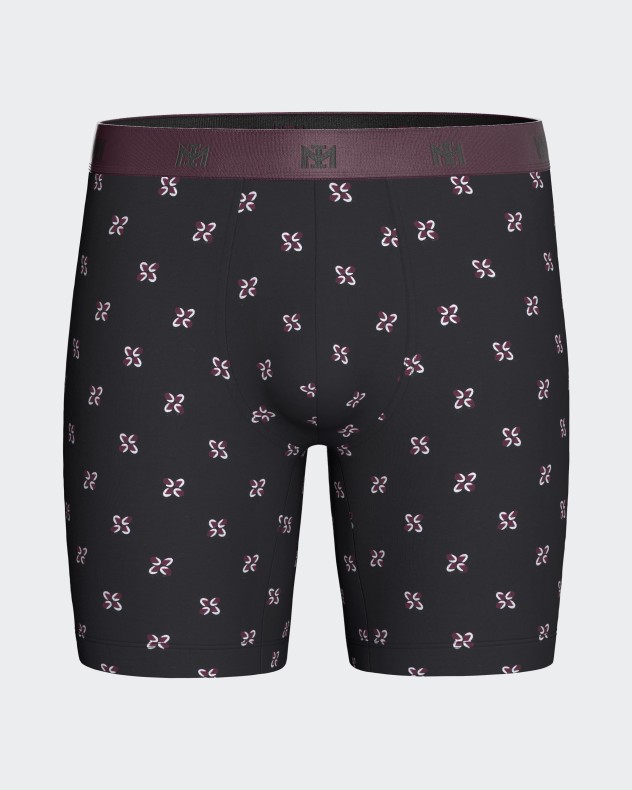 Boxer long imprim en Coton