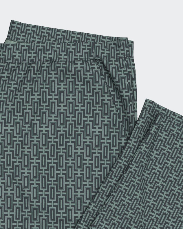 Pijama comprido de homem em Algodão Modal