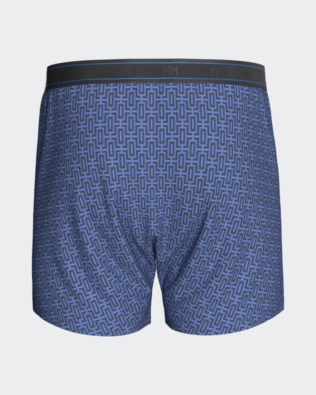 Herren-Boxershorts mit Knopf aus Modal-Baumwolle