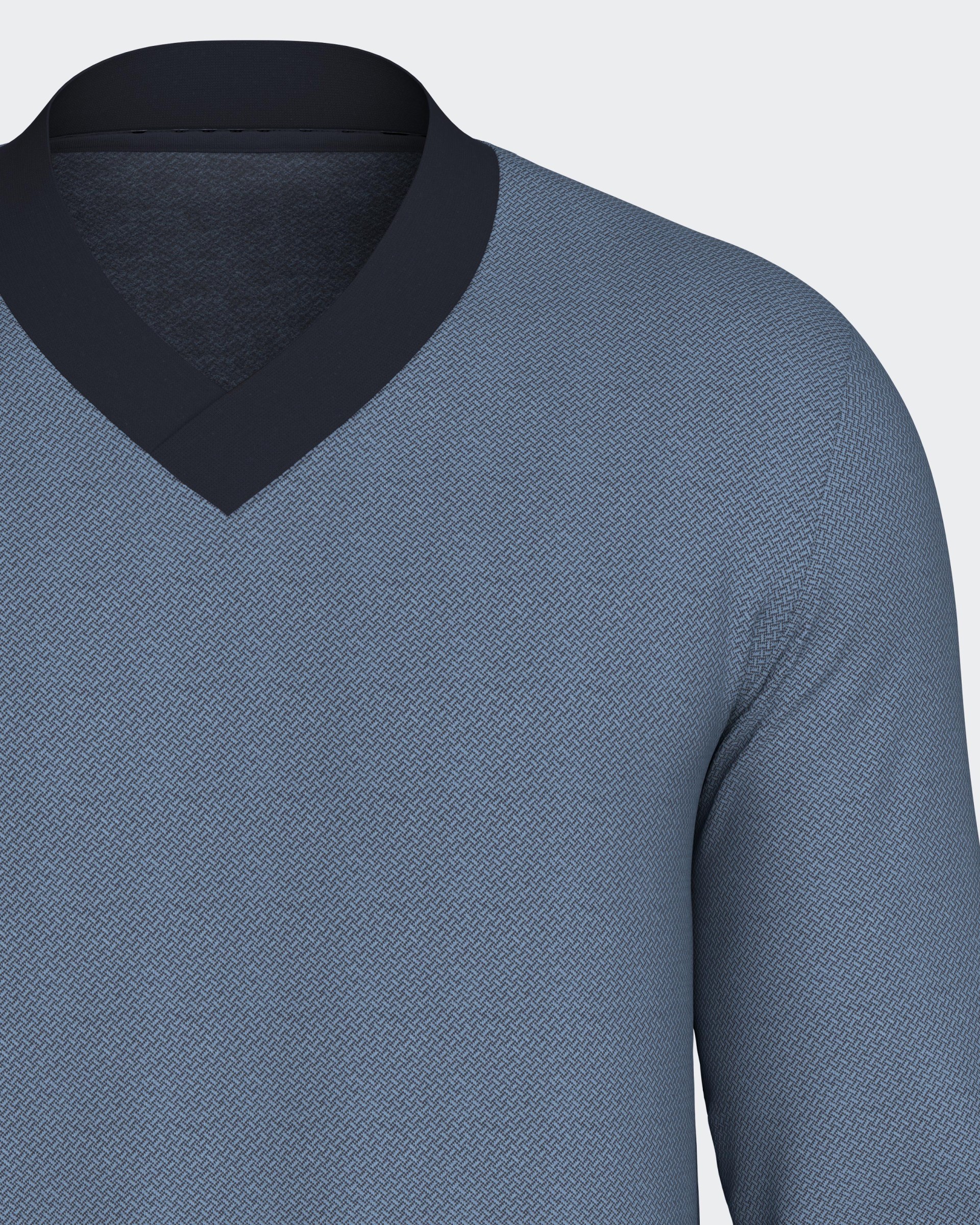 Pijama de homem com punhos em Algodão