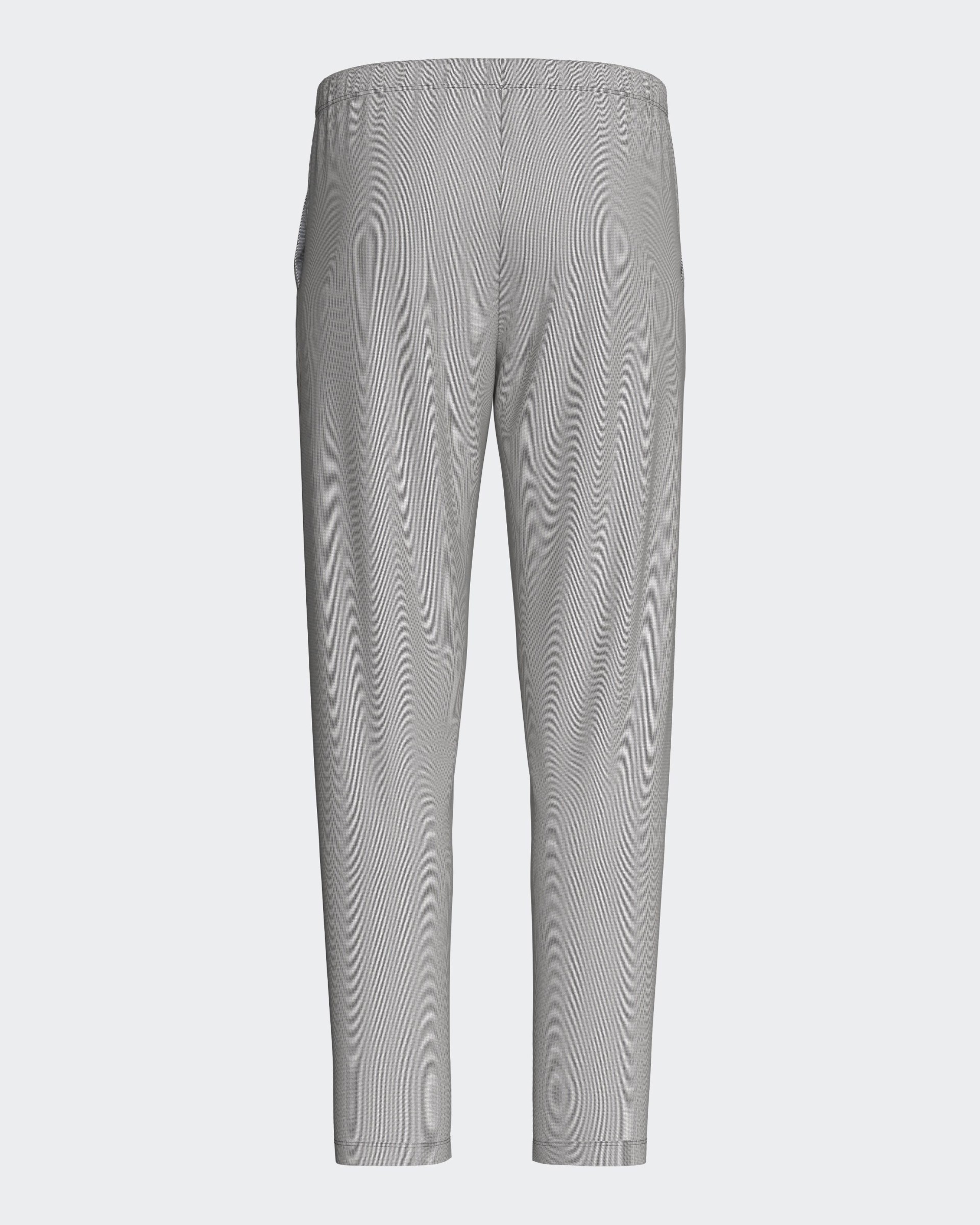 Men's jacquard trousers in cotton