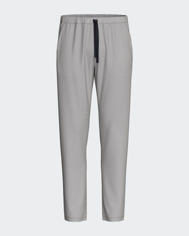 Pantalon avec imprimé jacquad en Coton