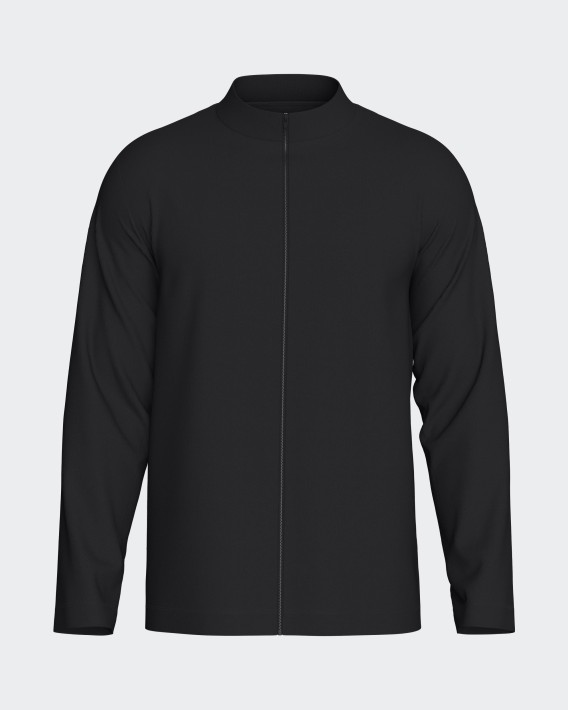 Chaqueta de hombre con cremallera de algodn