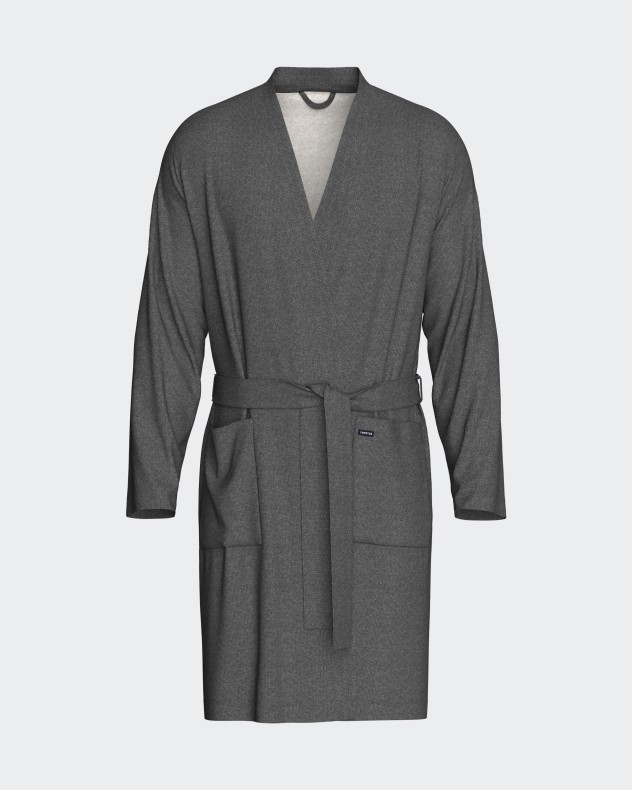 Men's dressing gown in Cotton