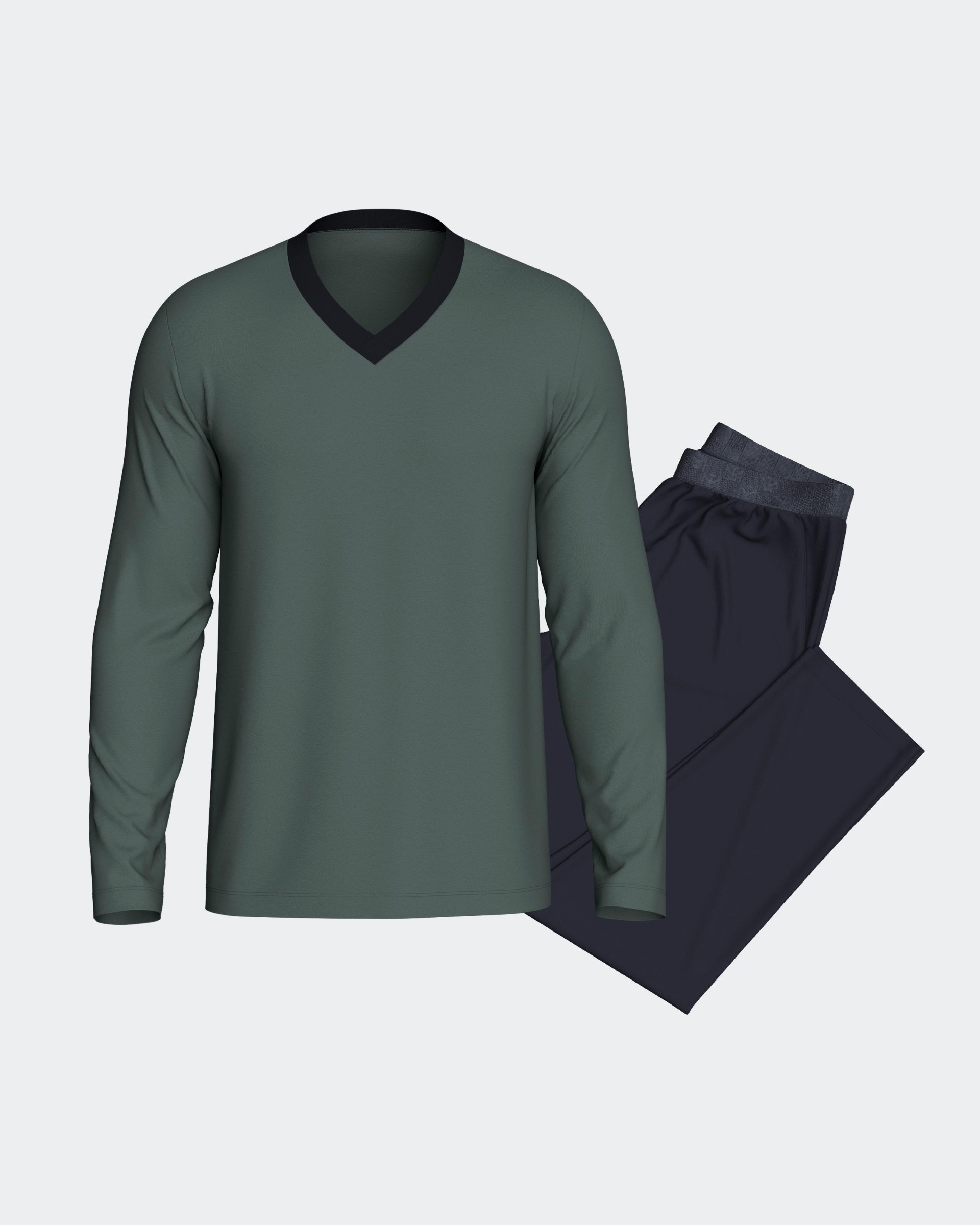 Herren-Pyjama aus Baumwolle