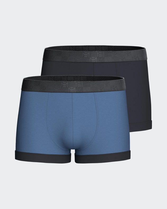 Pack 2 Boxers de homem curtos em Algodo