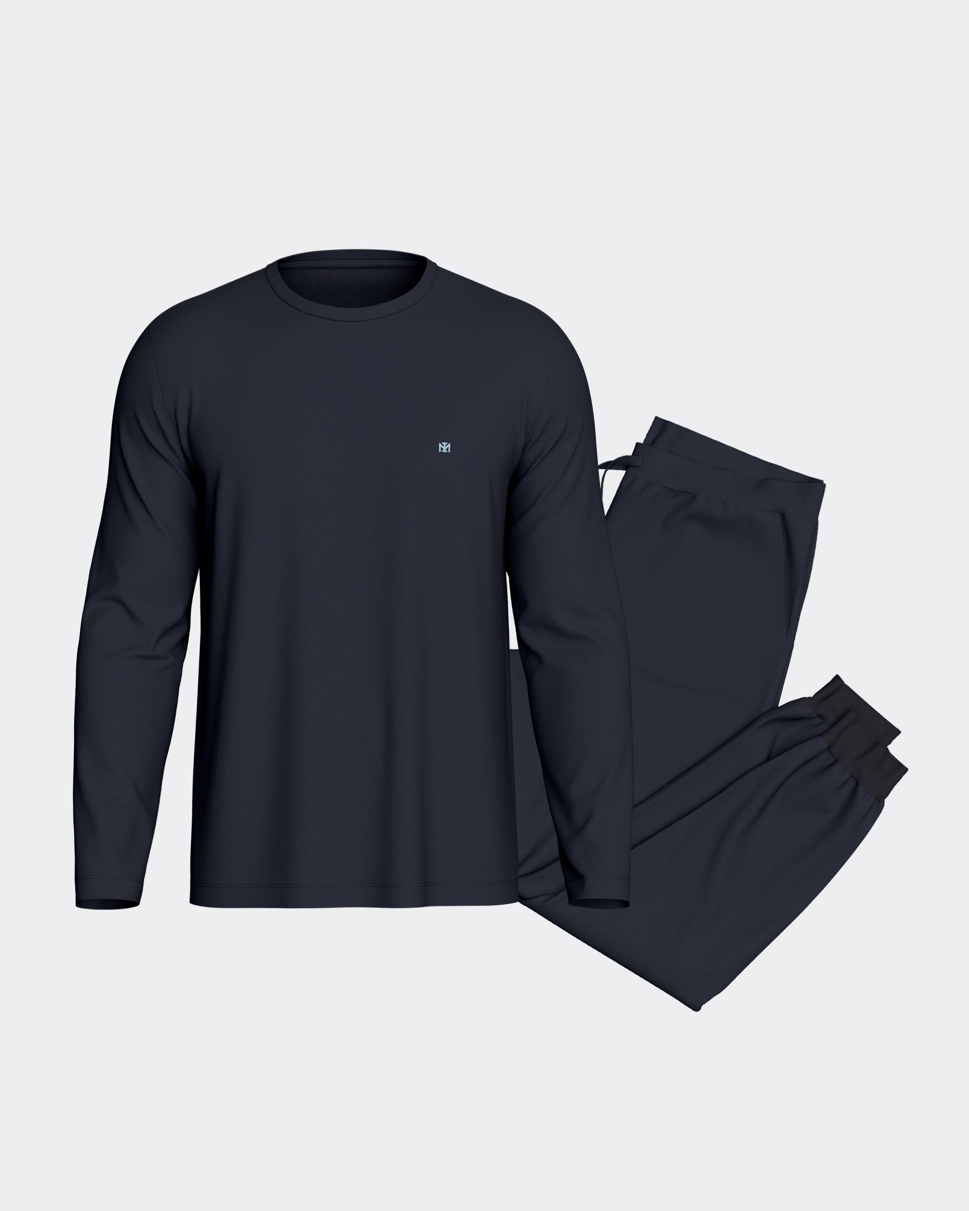 Long men's pyjama in Lyocell