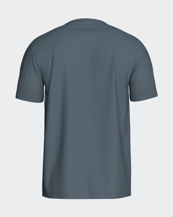 Kort pyjamas i let og bld lyocell og bomuld