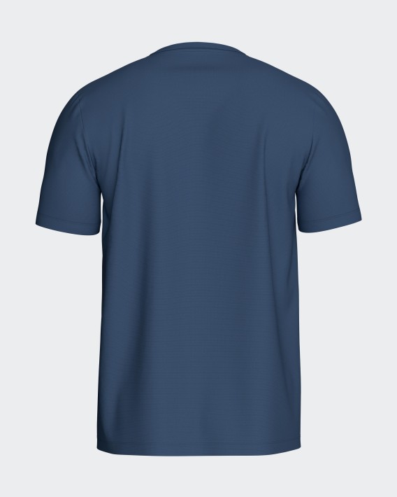 Kort pyjamas i let og bld lyocell og bomuld