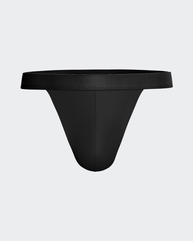 Plain men's string in Lyocell