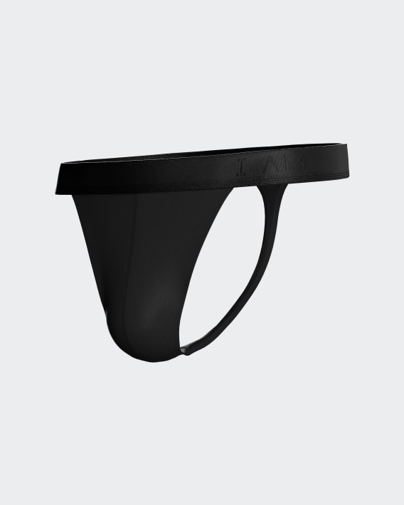 Plain men's string in Lyocell