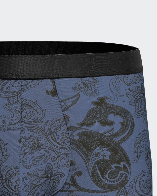 Boxer de homem estampado Paisley