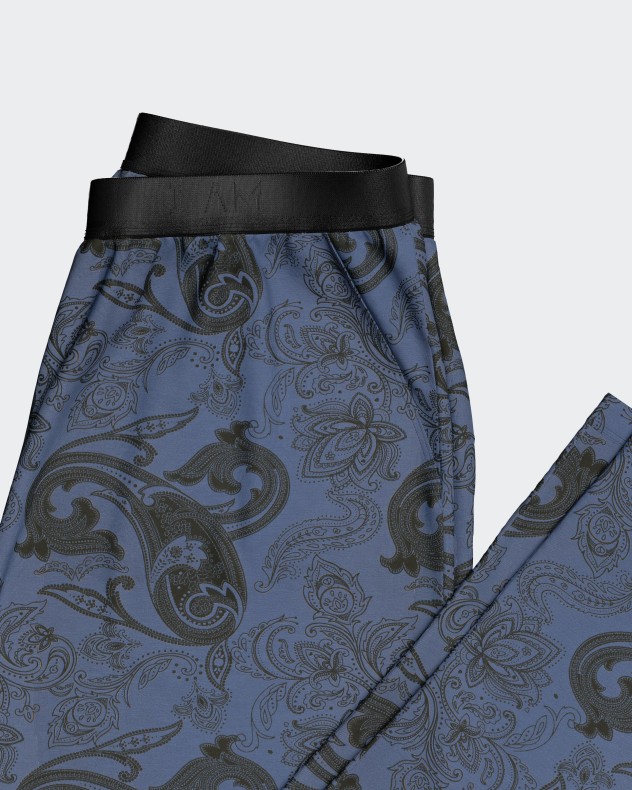 Pijama largo de hombre en Lyocell