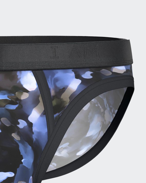 Pack 2 slips de hombre estampado en Lyocell