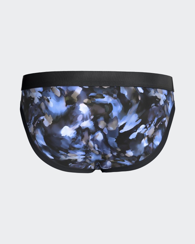 Slip de homem estampado em Lyocell
