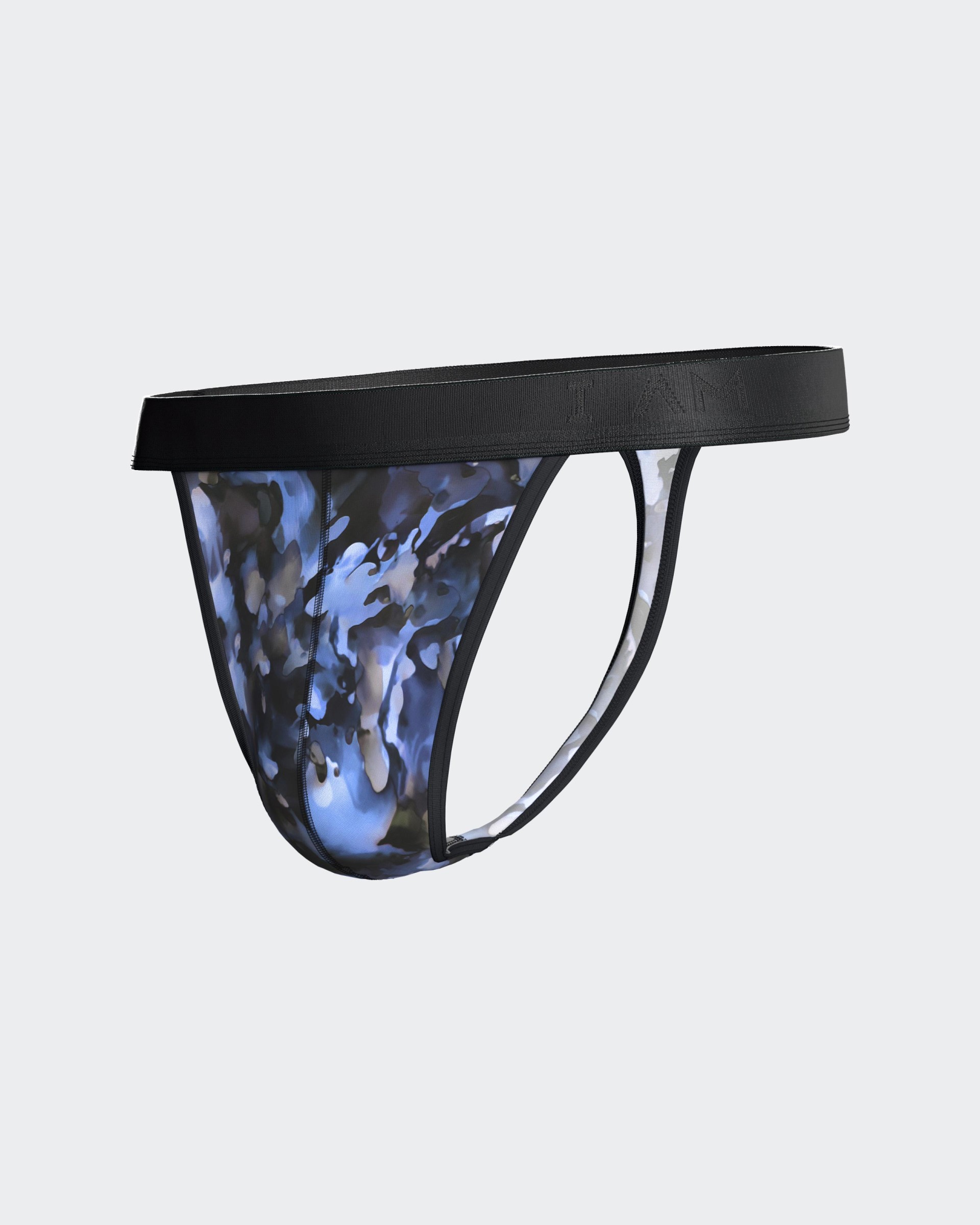 Printed men's string in Lyocell