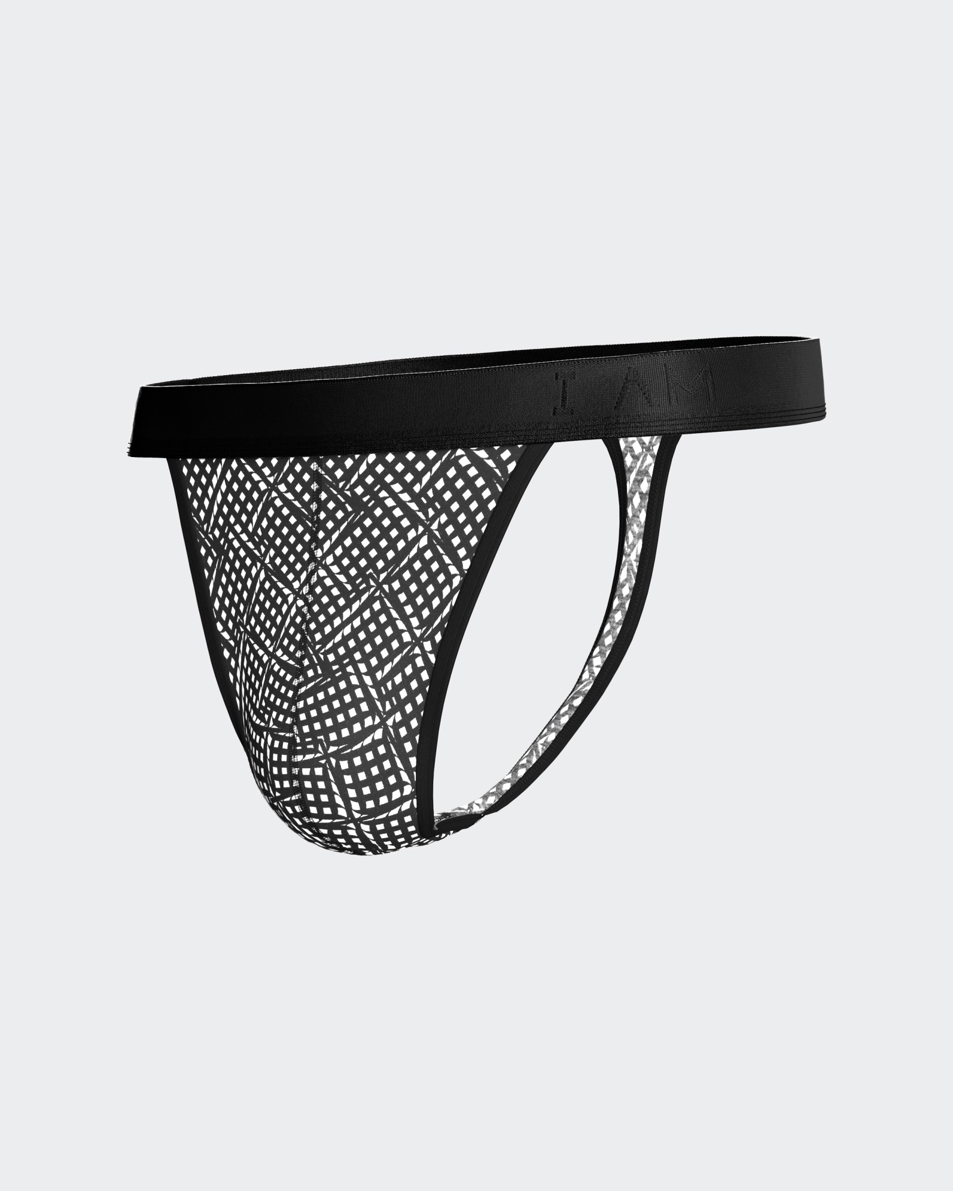 Printed men's string in Lyocell