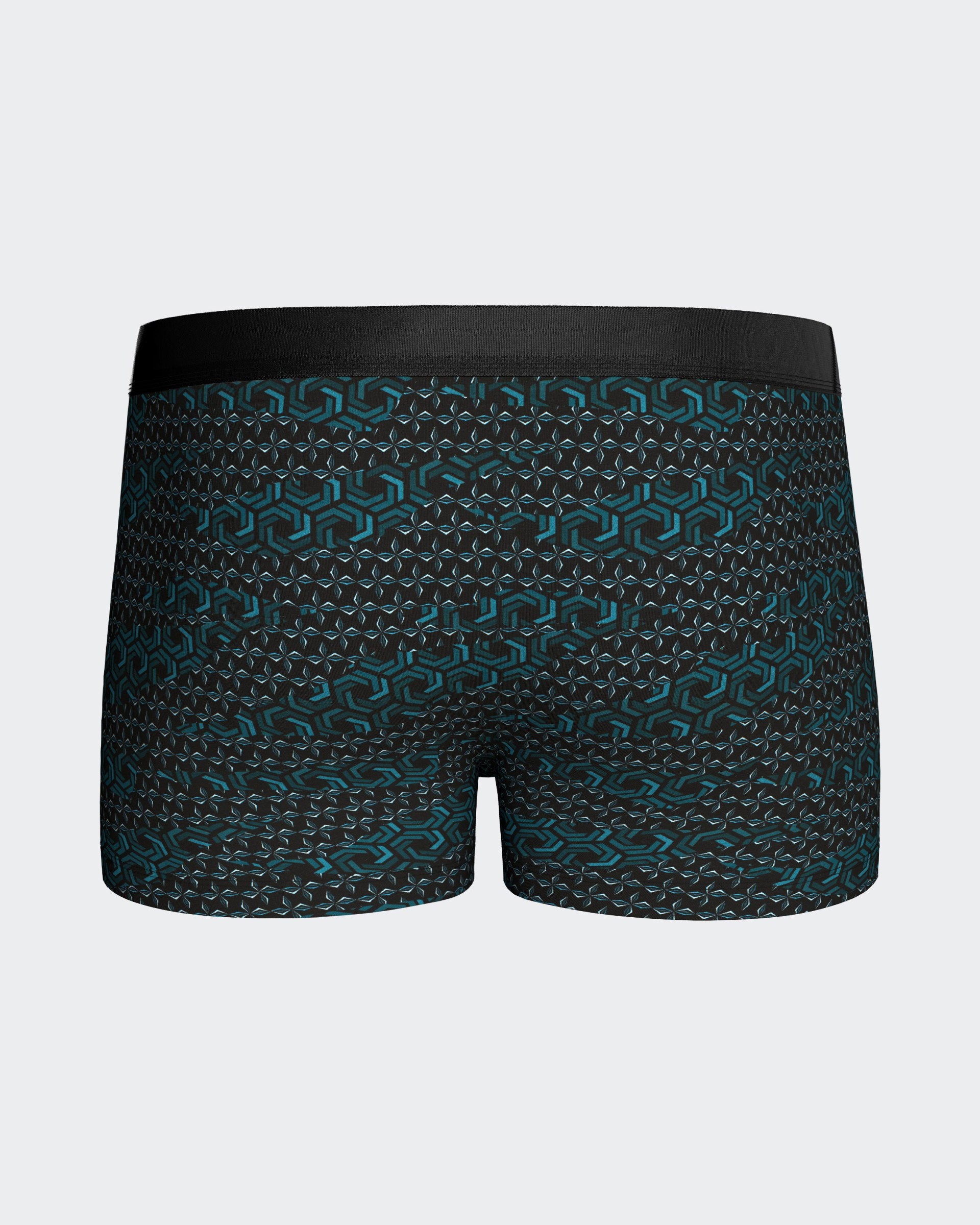 Printed men's boxer in Lyocell