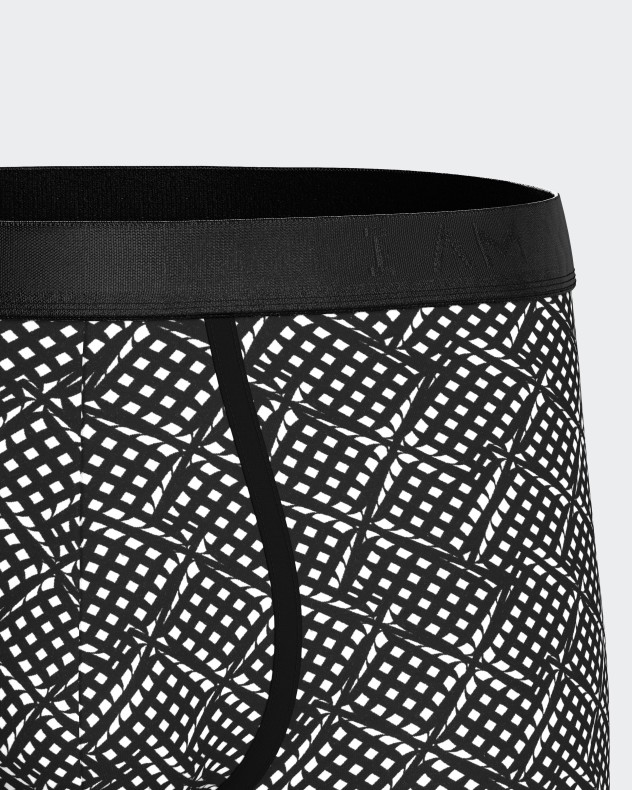 Boxer de homem estampado em Lyocell