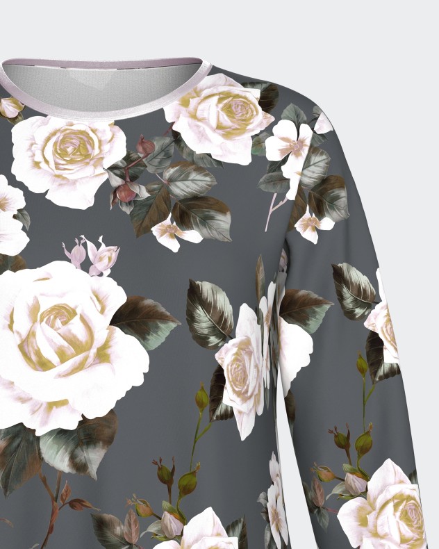 Nachthemd mit Blumenprint in Modal