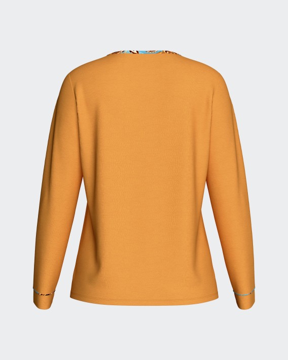 Bedruckter Damen-Pyjama aus Modal-Baumwolle