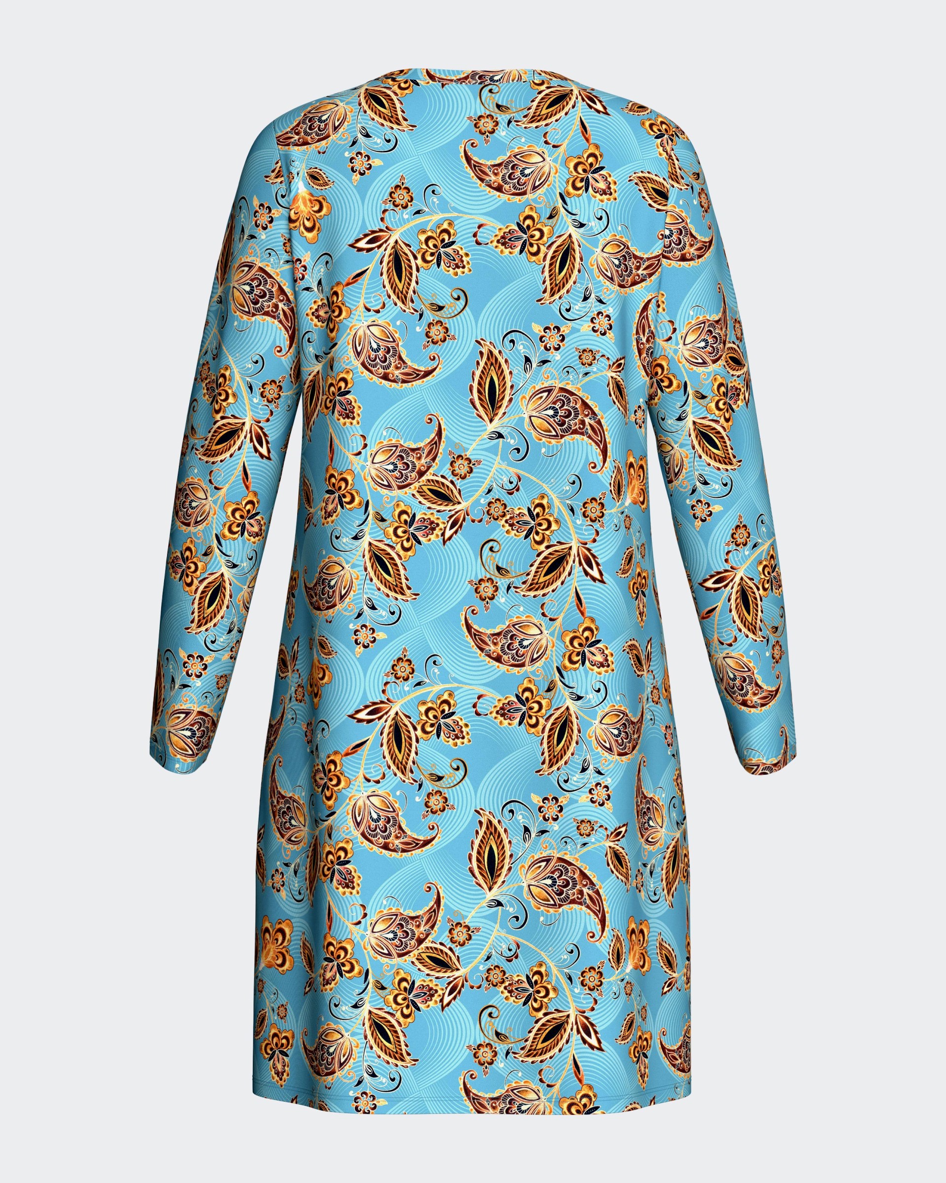 Camisón estampado Paisley en Algodón Modal