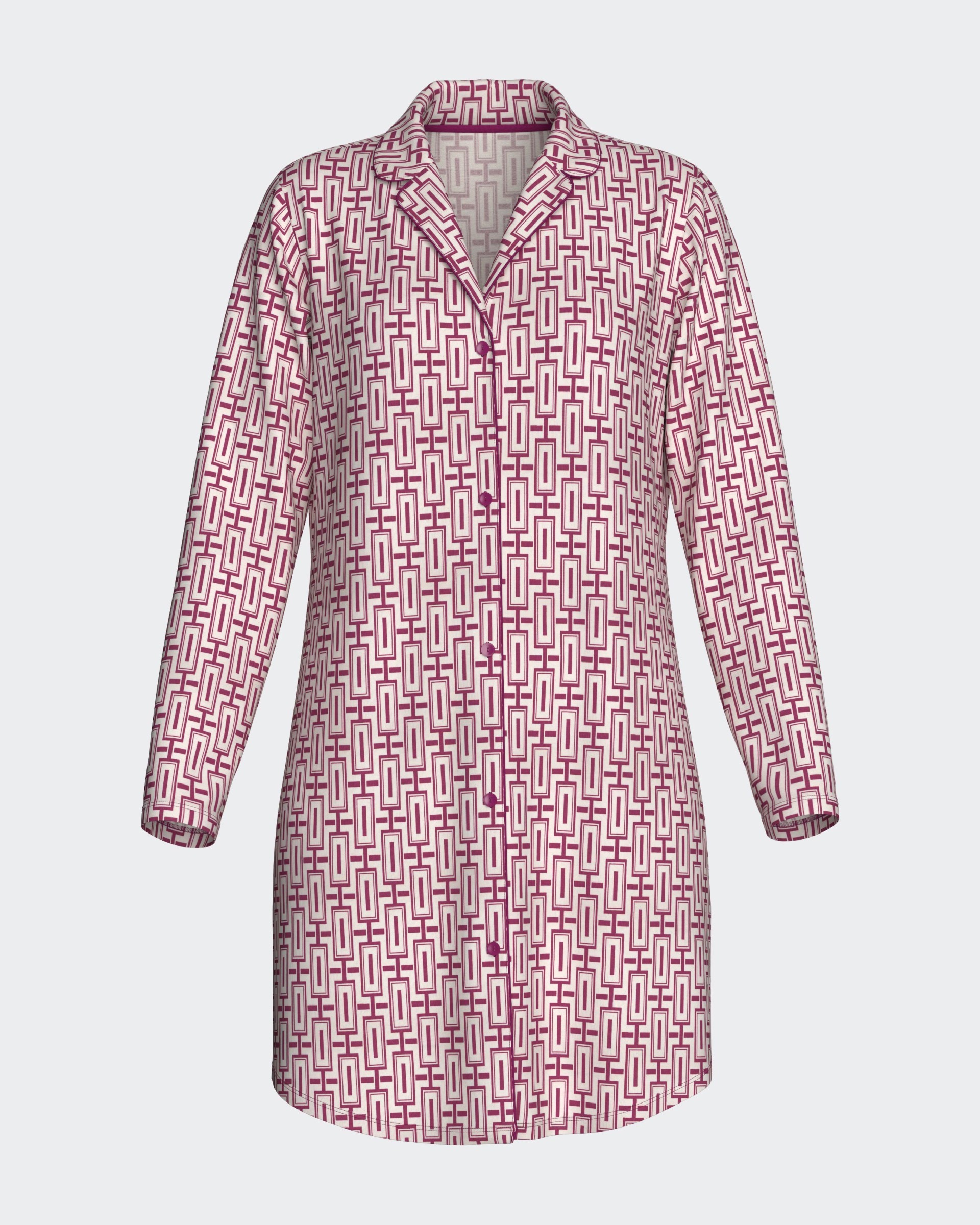 Cotton Modal printed nightdress