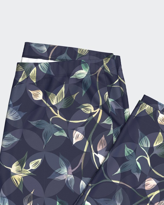 Women's pyjama with floral print in Modal