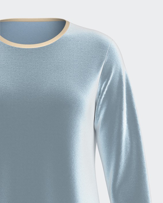 Women's velvet pyjama in Cotton Modal