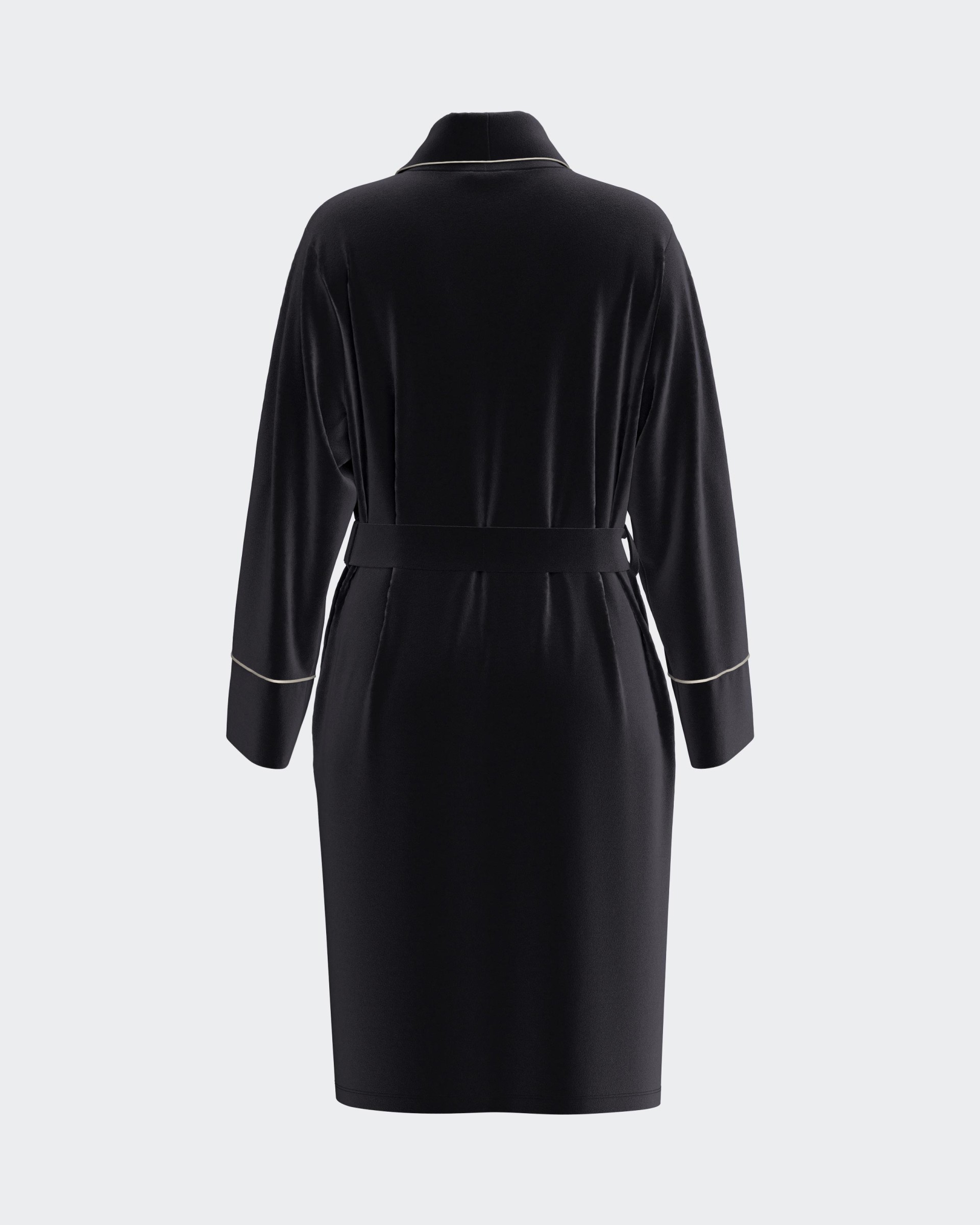 Bata larga de mujer en terciopelo