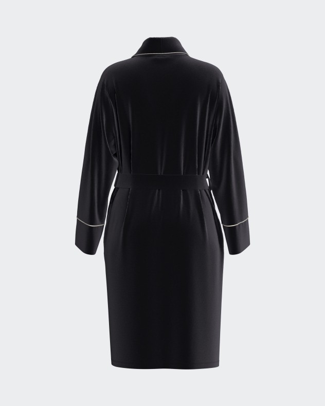 Peignoir long en velours