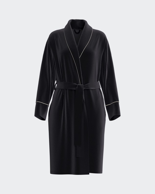 Peignoir long en velours
