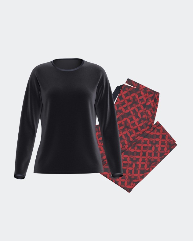 Pyjama pour femme en modal polyester recyclé