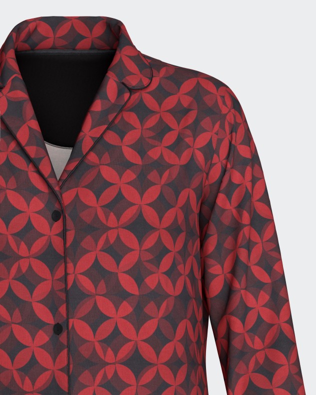 Nachthemd aus Modal und recyceltem Polyester