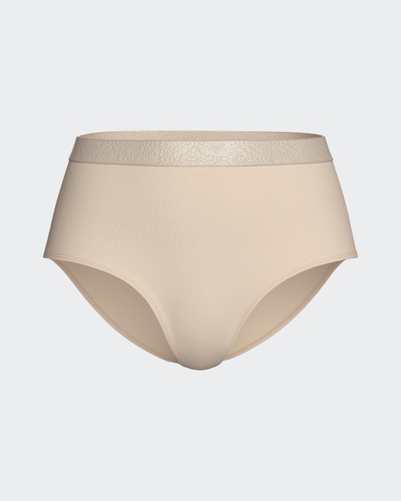Elastischer Slip mit hoher Taille aus Modal