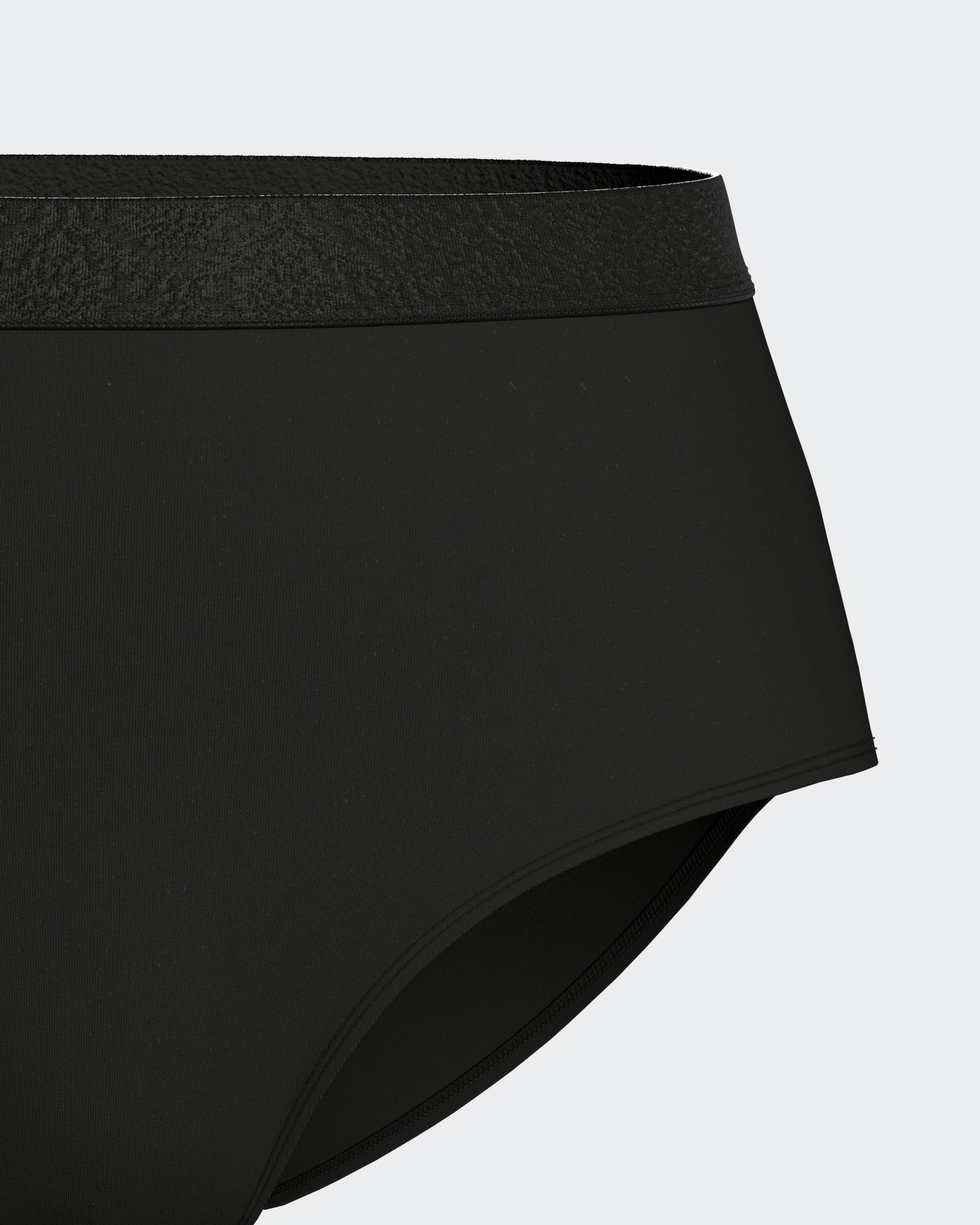 High waist-trusse i blød modal