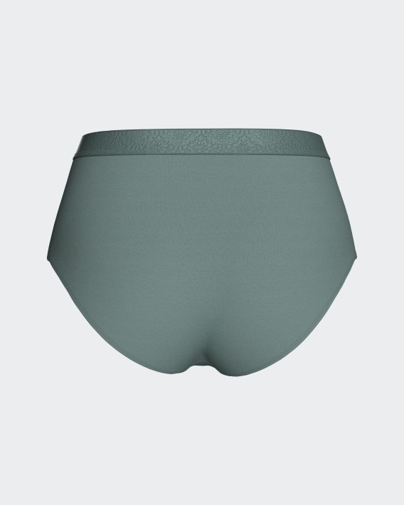 Elastischer Slip mit hoher Taille aus Modal