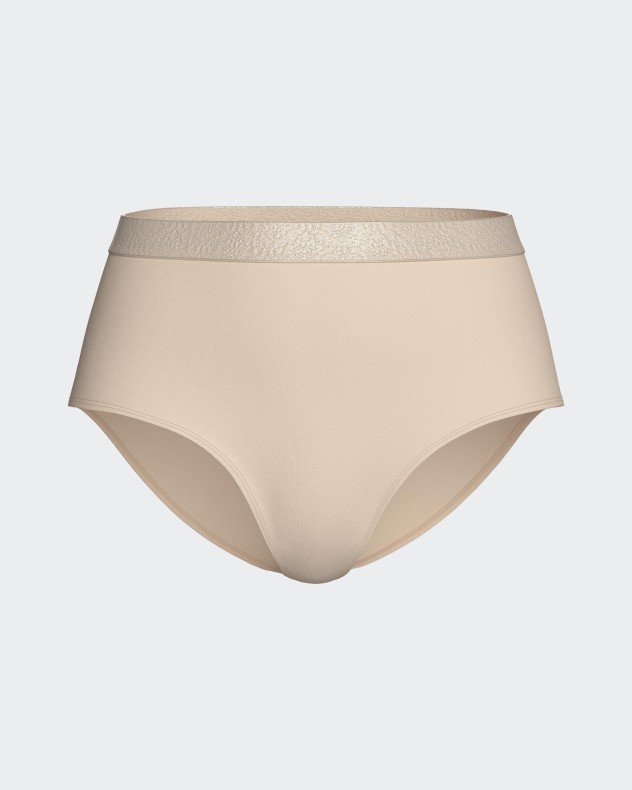 High waist-trusse i blød modal
