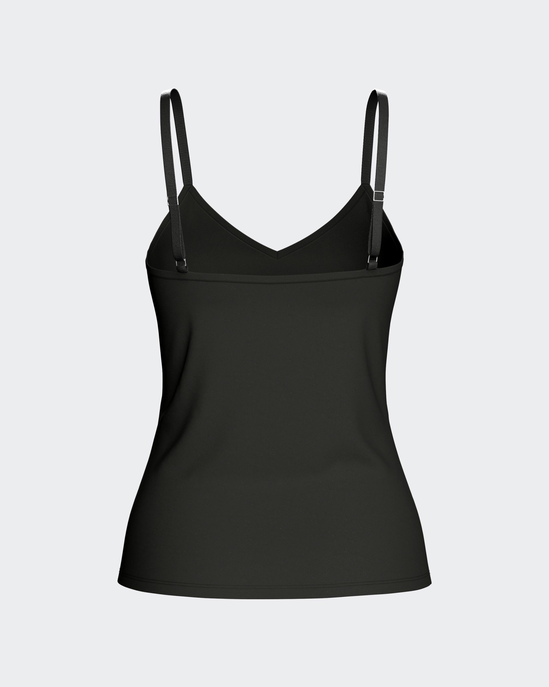 Top de alças em Modal