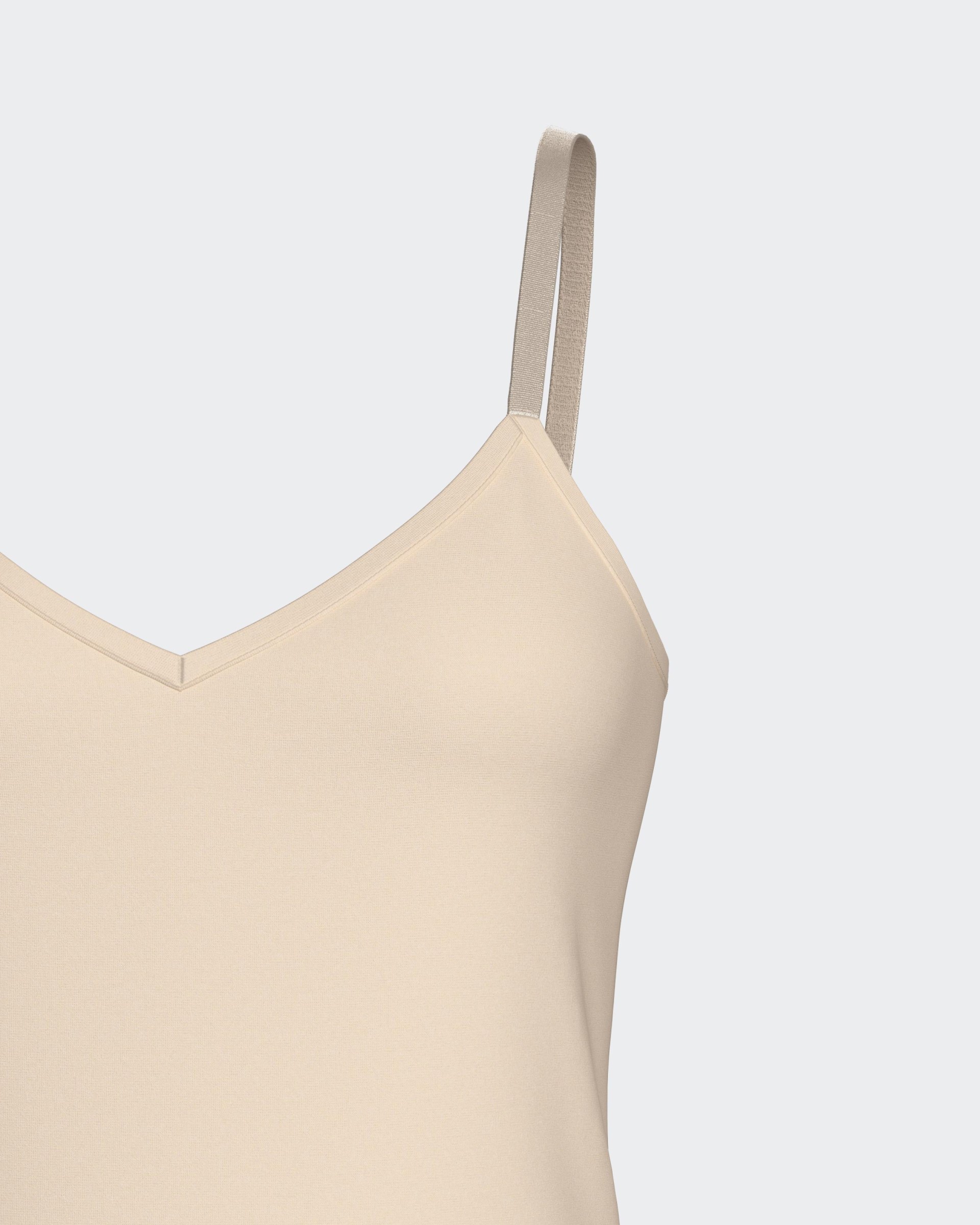 Top de alças em Modal