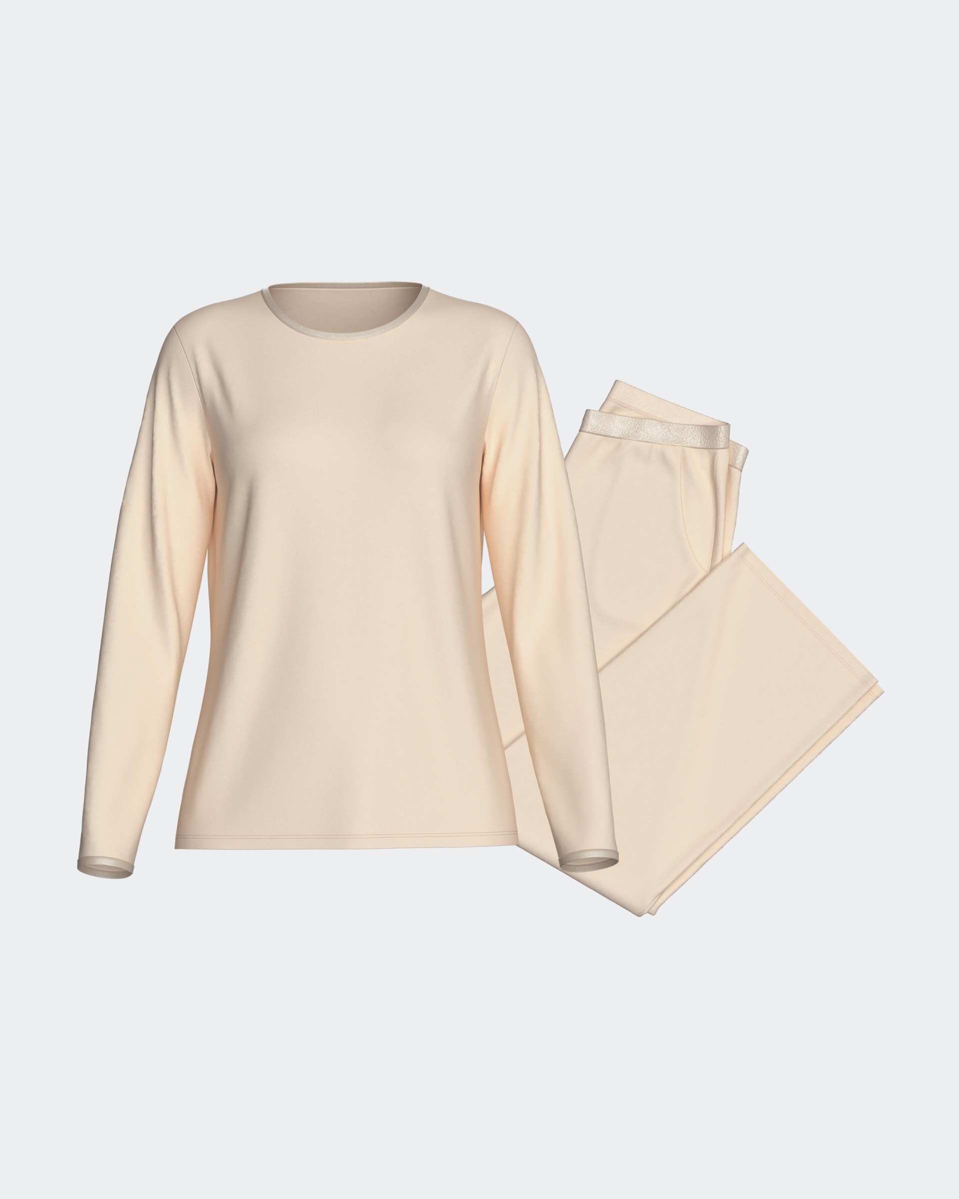 Langer Damenpyjama aus Modal