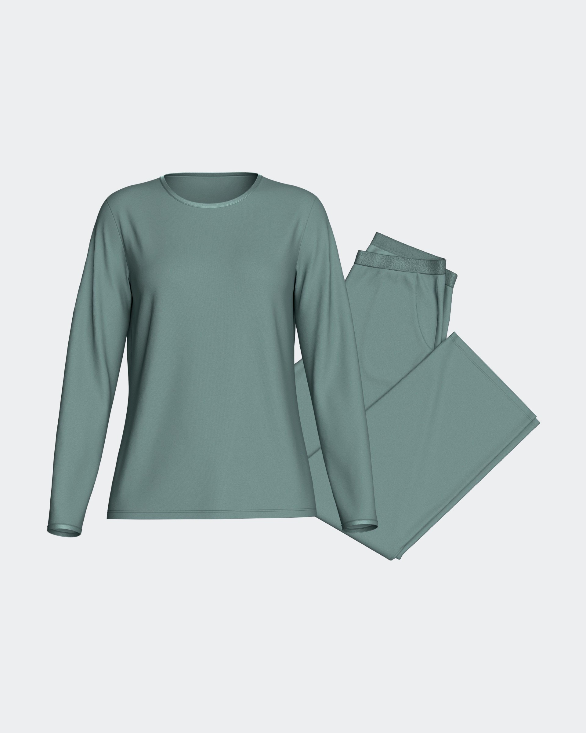 Langer Damenpyjama aus Modal