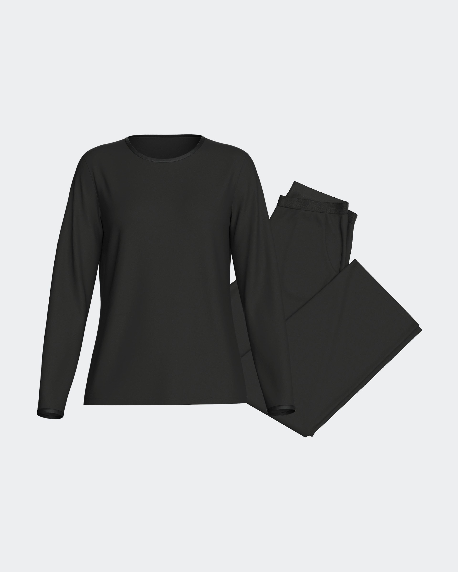 Pijama comprido de mulher em Modal