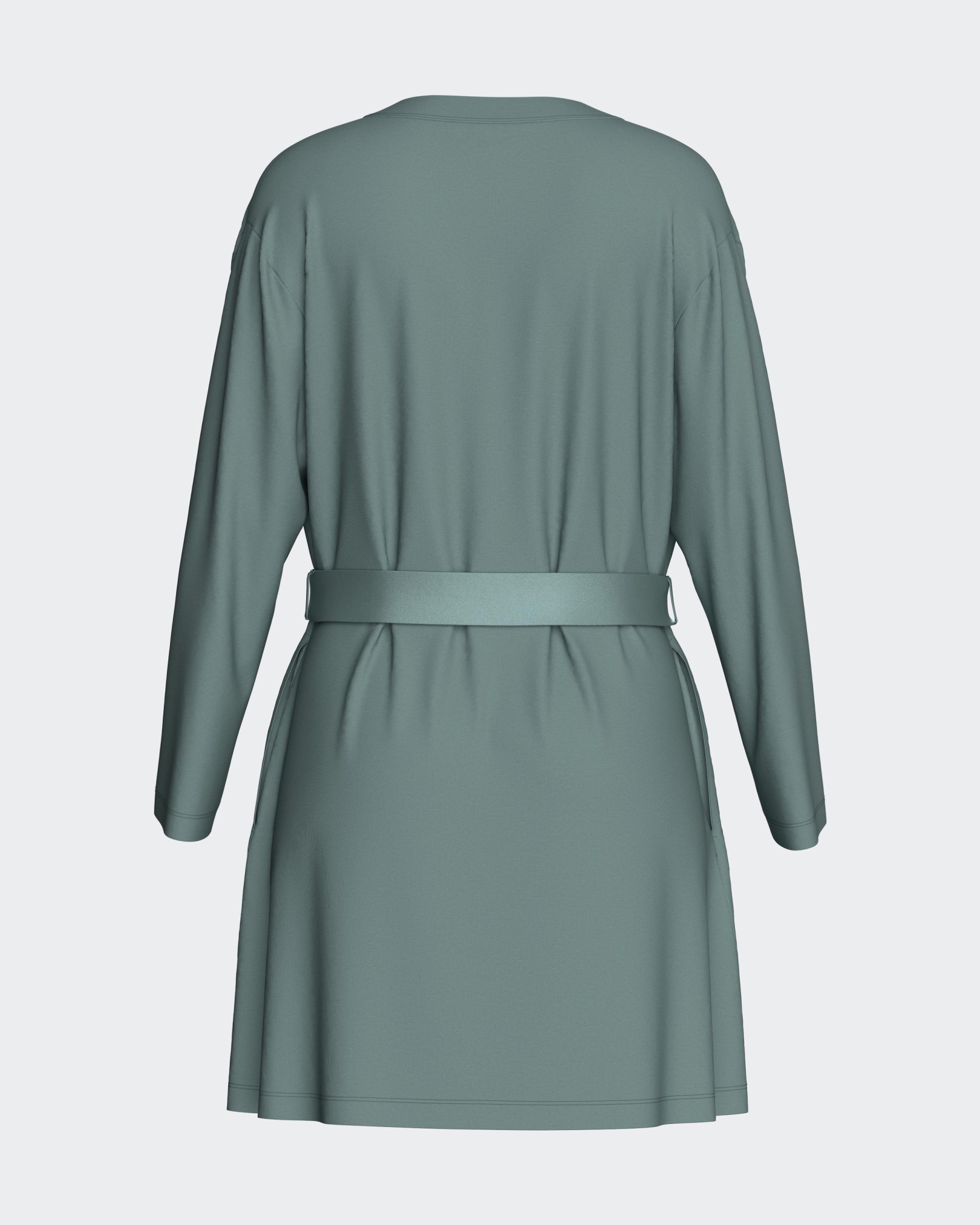 Women's short dressing gown in modal
