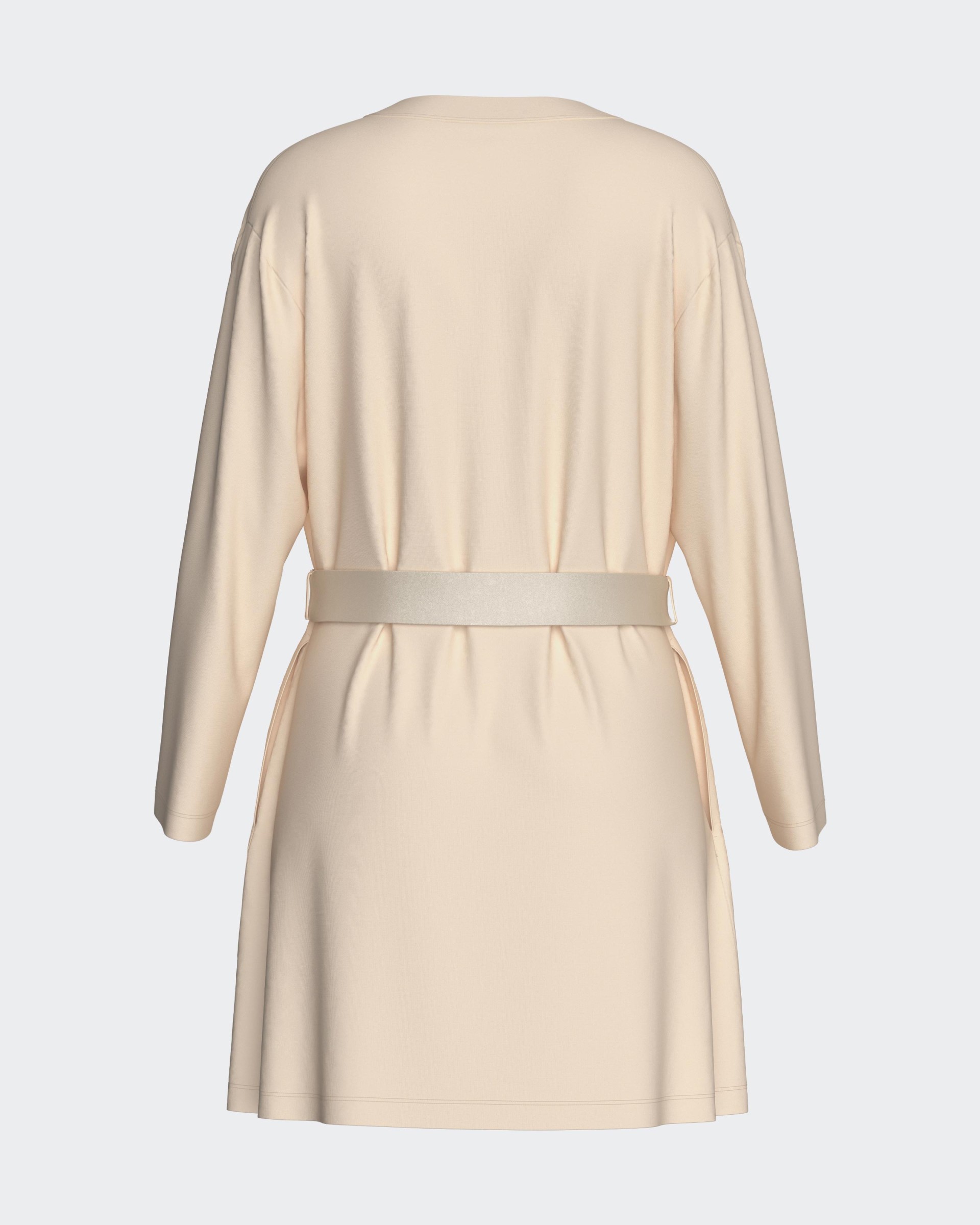 Women's short dressing gown in modal