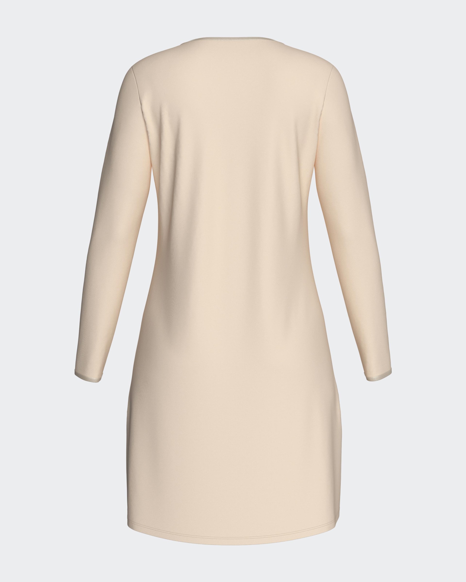 Einfarbiges Nachthemd aus Modal