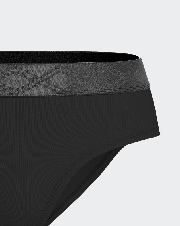Panties with elasticated waistband in Lyocell