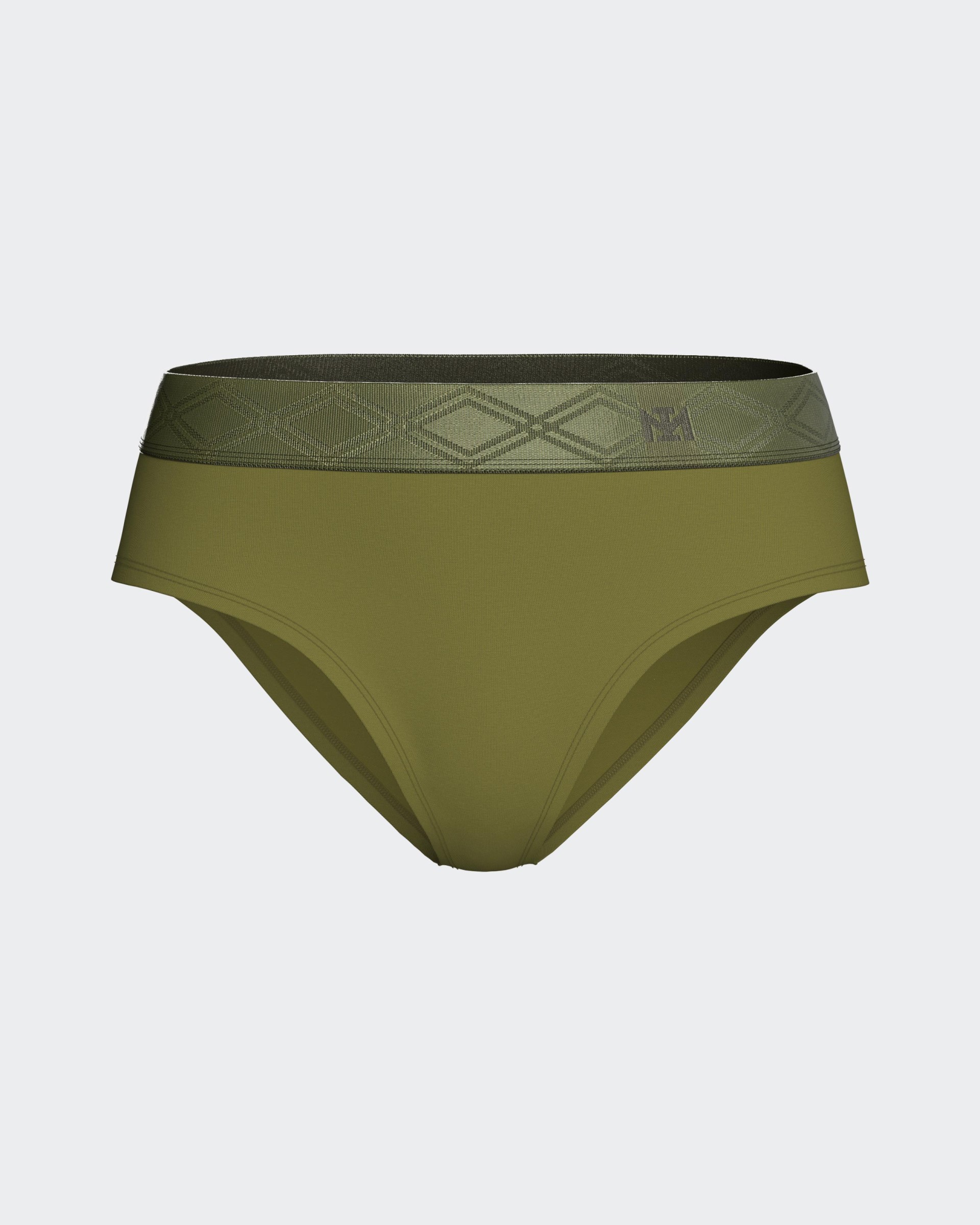 Panties with elasticated waistband in Lyocell